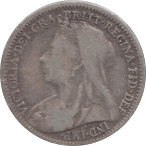 1889 THREEPENCE ( FINE ) - Threepence - Cambridgeshire Coins