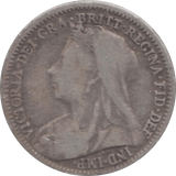 1889 THREEPENCE ( FINE ) - Threepence - Cambridgeshire Coins