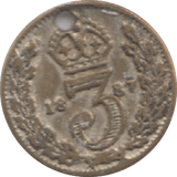 1889 TOY MONEY THREEPENCE - TOY MONEY - Cambridgeshire Coins