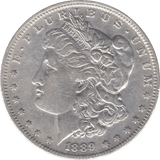 1889 USA SILVER MORGAN DOLLAR NEW ORLEANS MINT - WORLD COINS - Cambridgeshire Coins