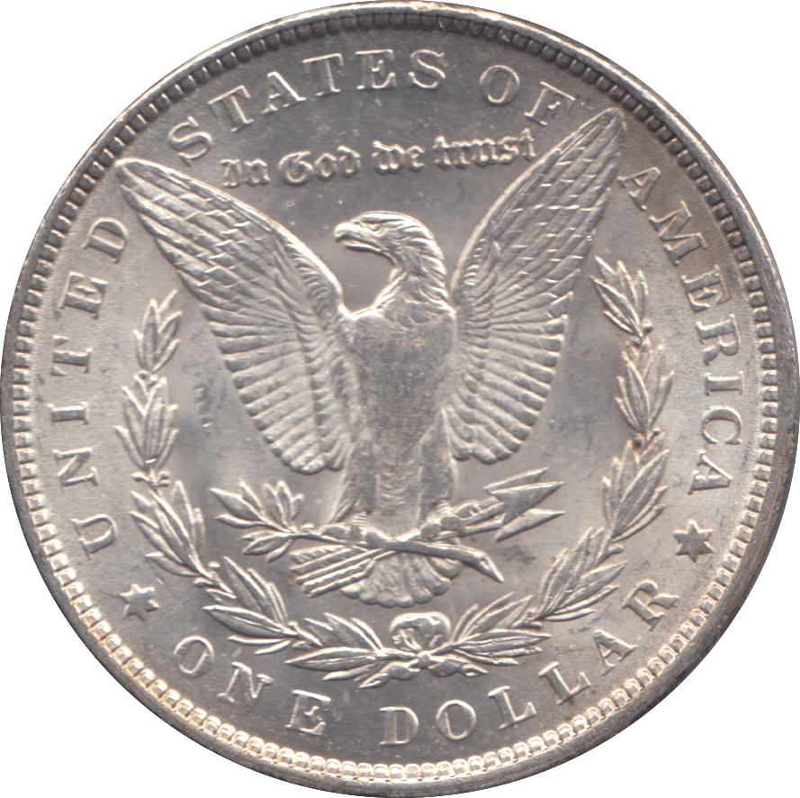 1889 USA SILVER MORGAN DOLLAR PHILADELPHIA MINT - SILVER WORLD COINS - Cambridgeshire Coins