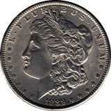 1889 USA SILVER MORGAN DOLLAR PHILADELPHIA MINT - SILVER WORLD COINS - Cambridgeshire Coins