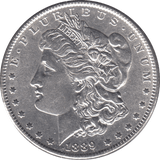 1889 USA SILVER MORGAN DOLLAR PHILADELPHIA MINT - SILVER WORLD COINS - Cambridgeshire Coins