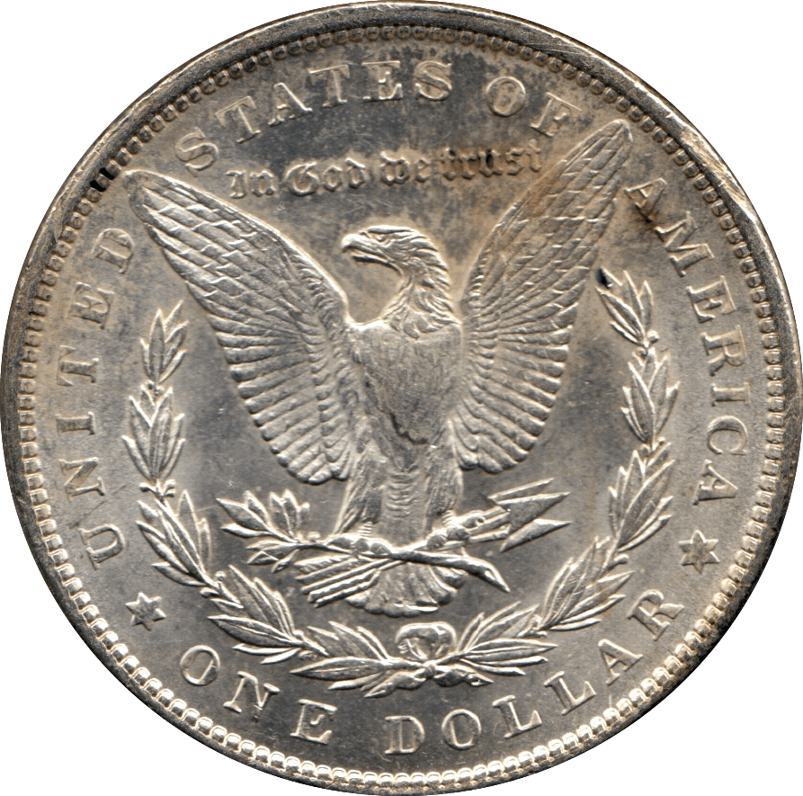 1889 USA SILVER MORGAN DOLLAR PHILADELPHIA MINT - SILVER WORLD COINS - Cambridgeshire Coins