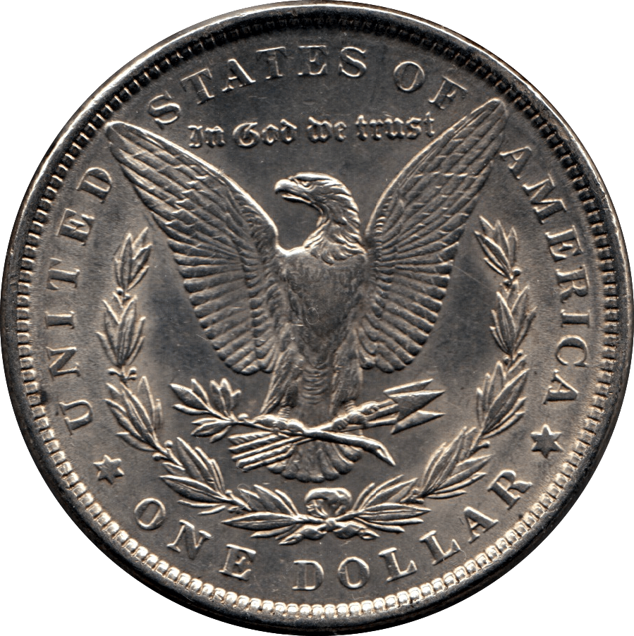 1889 USA SILVER MORGAN DOLLAR PHILADELPHIA MINT - SILVER WORLD COINS - Cambridgeshire Coins