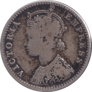 1890 1/4 RUPEE INDIA - WORLD COINS - Cambridgeshire Coins