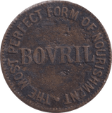 1890 ADVERT TOKEN BOVRIL - WORLD COINS - Cambridgeshire Coins