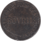 1890 BOVRIL ADVERT TOKEN - Token - Cambridgeshire Coins