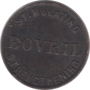 1890 BOVRIL ADVERT TOKEN - Token - Cambridgeshire Coins