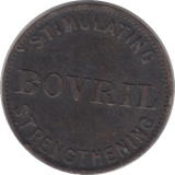 1890 BOVRIL ADVERT TOKEN - Token - Cambridgeshire Coins