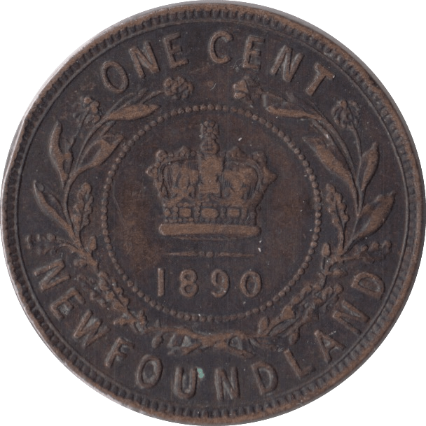 1890 CANADA ONE CENT - WORLD COINS - Cambridgeshire Coins