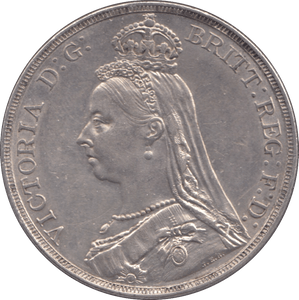 1890 CROWN ( AUNC) - Crown - Cambridgeshire Coins