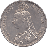 1890 CROWN ( AUNC) - Crown - Cambridgeshire Coins