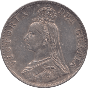 1890 CROWN ( EF ) 14 - Double Florin - Cambridgeshire Coins