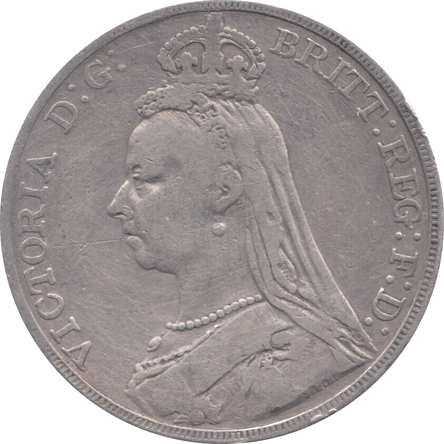 1890 CROWN ( GF ) 3 - Crown - Cambridgeshire Coins