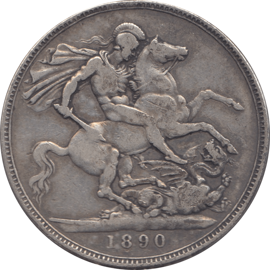1890 CROWN ( GF ) 5 - Crown - Cambridgeshire Coins