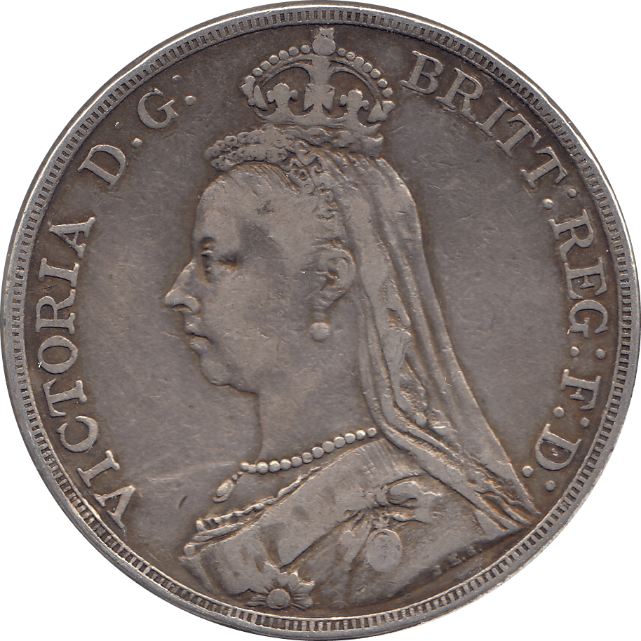 1890 CROWN ( GF ) 6 - Crown - Cambridgeshire Coins