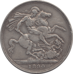 1890 CROWN ( GF ) 6 - Crown - Cambridgeshire Coins