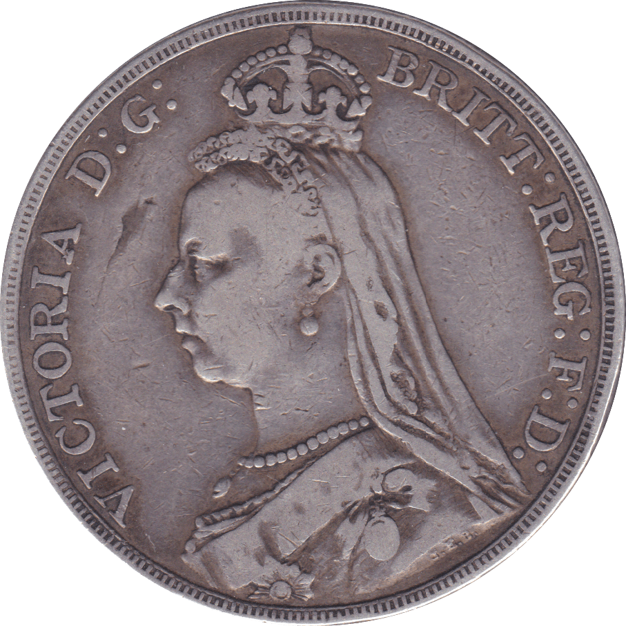 1890 CROWN ( GF ) A - Crown - Cambridgeshire Coins