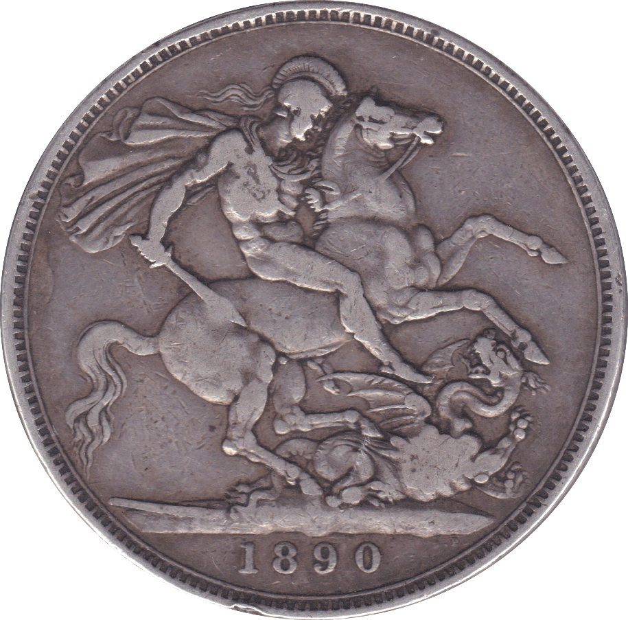 1890 CROWN ( GF ) A - Crown - Cambridgeshire Coins