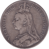 1890 CROWN ( GF ) B - Crown - Cambridgeshire Coins