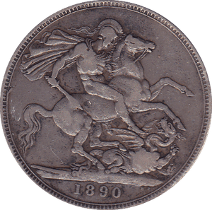 1890 CROWN ( GF ) C - Crown - Cambridgeshire Coins