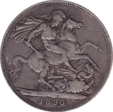 1890 CROWN ( GF ) C - Crown - Cambridgeshire Coins