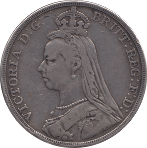 1890 CROWN ( GF ) - Crown - Cambridgeshire Coins