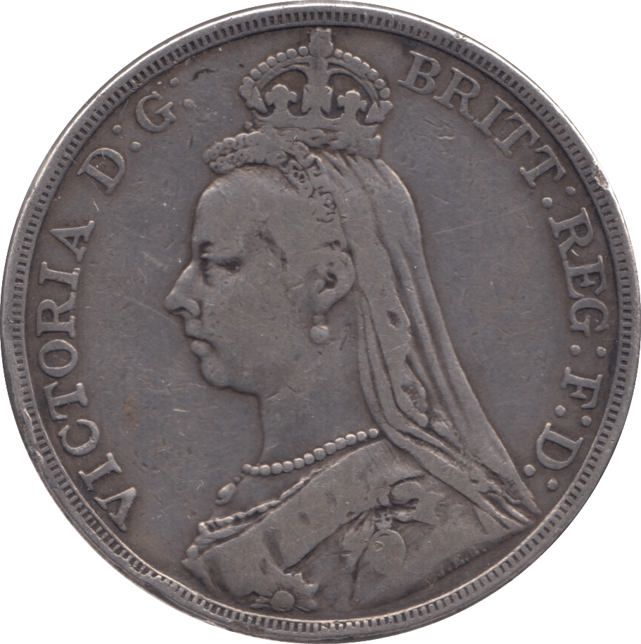 1890 CROWN ( GF ) - Crown - Cambridgeshire Coins