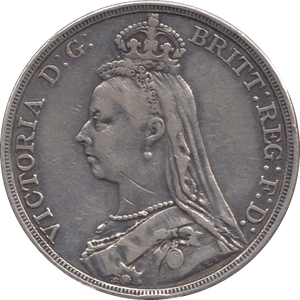 1890 CROWN ( GF ) - Crown - Cambridgeshire Coins