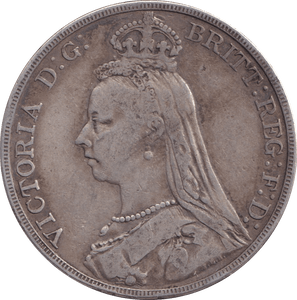 1890 CROWN ( GF ) - Crown - Cambridgeshire Coins