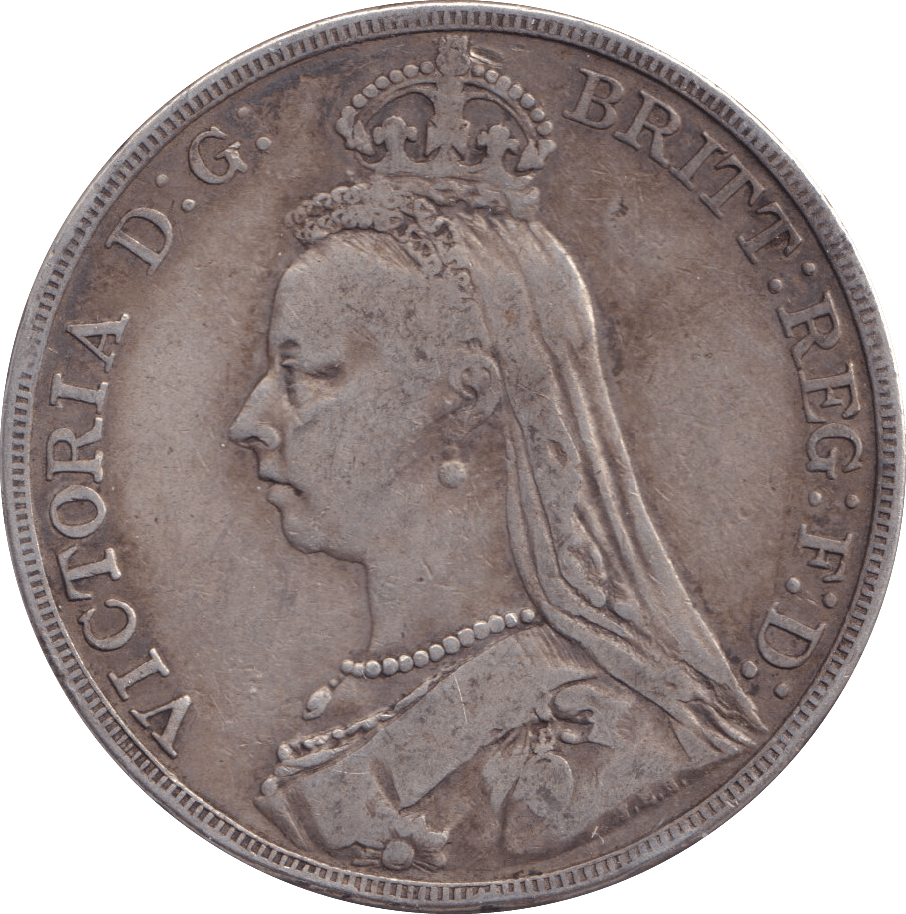 1890 CROWN ( GF ) - Crown - Cambridgeshire Coins