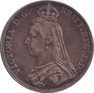1890 CROWN ( GF ) - Crown - Cambridgeshire Coins