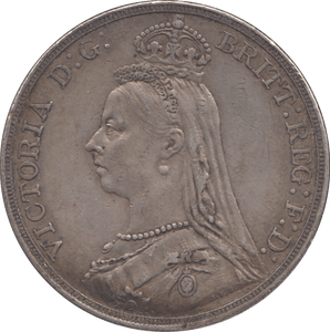 1890 CROWN ( GVF ) 3 - Crown - Cambridgeshire Coins