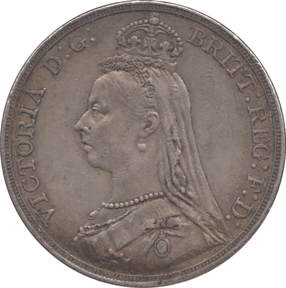 1890 CROWN ( GVF ) 3 - Crown - Cambridgeshire Coins