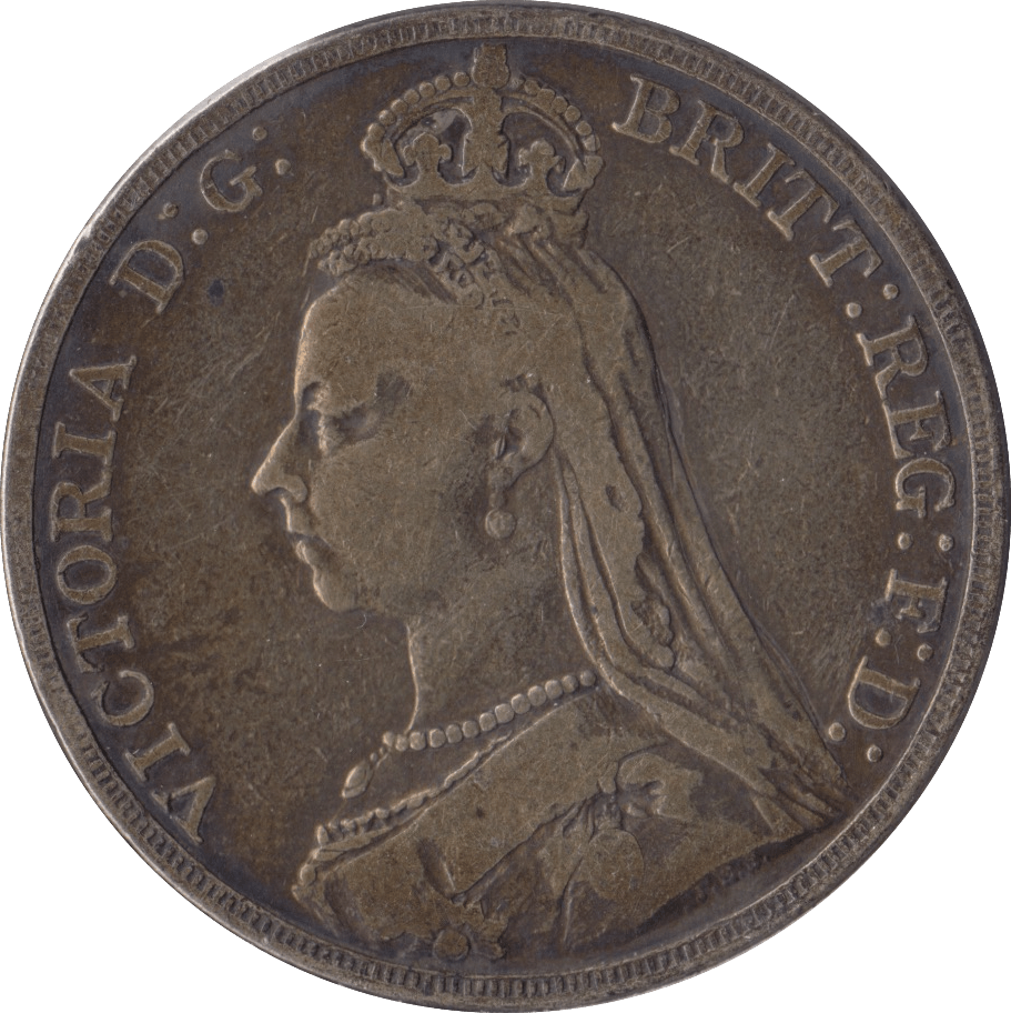 1890 CROWN ( NF ) - CROWN - Cambridgeshire Coins