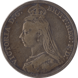 1890 CROWN ( NF ) - CROWN - Cambridgeshire Coins