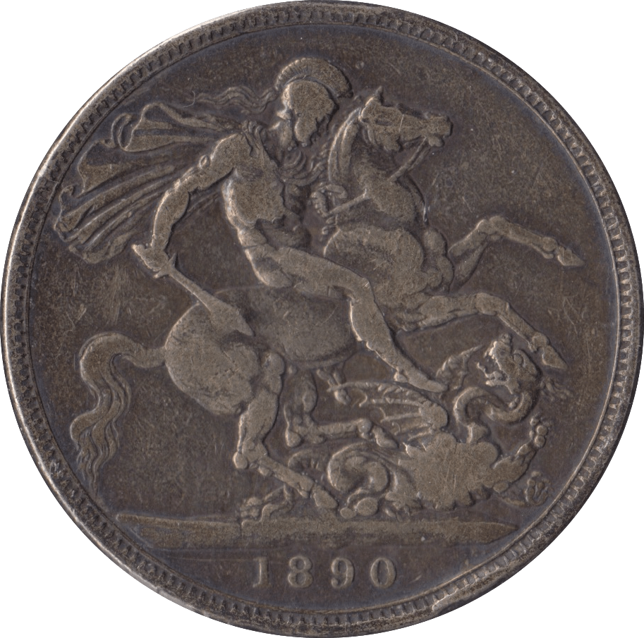 1890 CROWN ( NF ) - CROWN - Cambridgeshire Coins