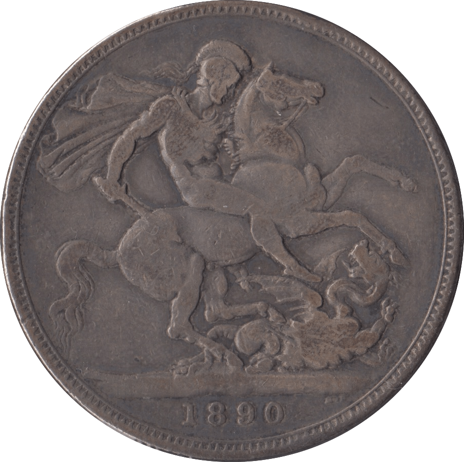 1890 CROWN ( NF ) - Crown - Cambridgeshire Coins