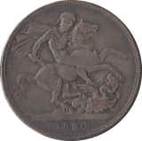 1890 CROWN ( NF ) - Crown - Cambridgeshire Coins