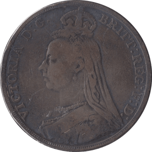1890 CROWN ( NF ) - Crown - Cambridgeshire Coins