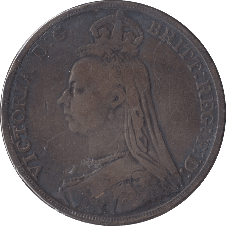 1890 CROWN ( NF ) - Crown - Cambridgeshire Coins
