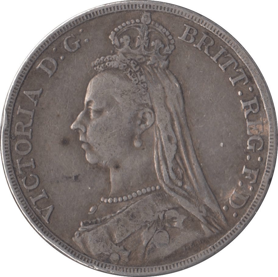 1890 CROWN ( VF ) 2 - Crown - Cambridgeshire Coins