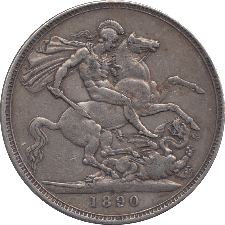 1890 CROWN ( VF ) 5 - CROWN - Cambridgeshire Coins