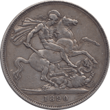 1890 CROWN ( VF ) 5 - CROWN - Cambridgeshire Coins