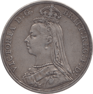 1890 CROWN ( VF ) 5 - CROWN - Cambridgeshire Coins