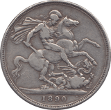 1890 CROWN ( VF ) 6 - Crown - Cambridgeshire Coins