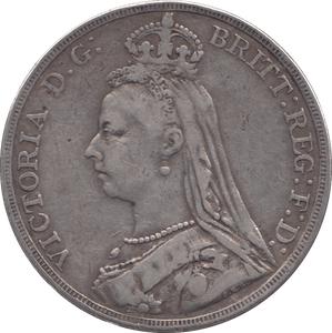 1890 CROWN ( VF ) 6 - Crown - Cambridgeshire Coins