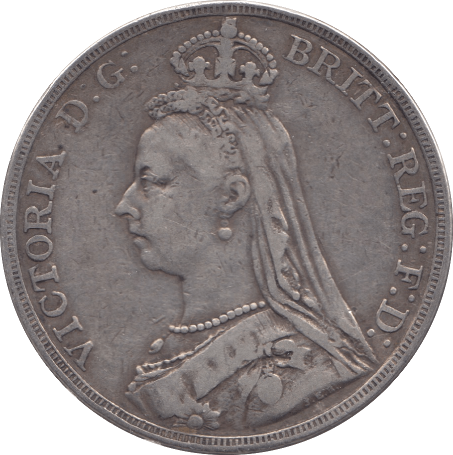 1890 CROWN ( VF ) 6 - Crown - Cambridgeshire Coins