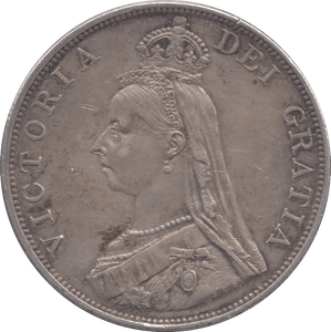 1890 DOUBLE FLORIN ( EF ) 3 - Double Florin - Cambridgeshire Coins